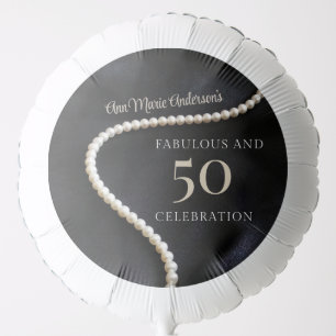 Custom Black 50 and Fabulous Balloon