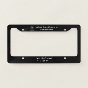 Custom Black Business Logo Marketing Frame Design