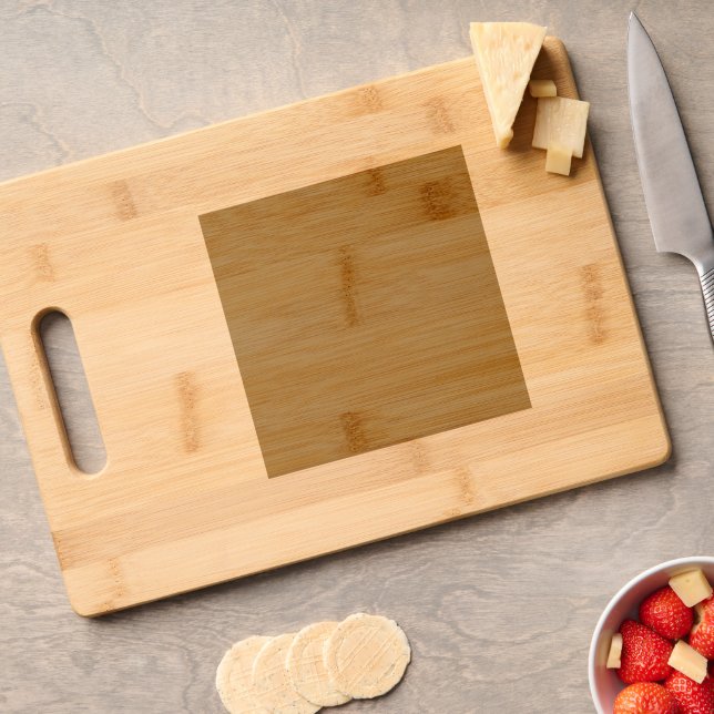 Custom Black Design Add Photo or Text Engraved Cutting Board (Cheese)