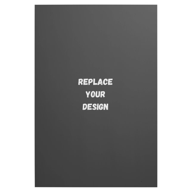  Custom Black Design Add Photo or Text Gallery Wrap (Front)