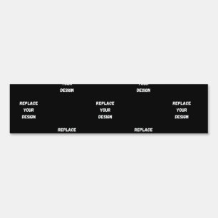 Custom Black Design Add Photo or Text Sign