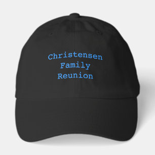 Custom Black Family Reunion Classic Dad Hat