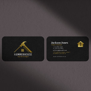 Modern Home Warranty Services Business Card