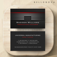 Custom Black Grey Red The USA America Flag Premium