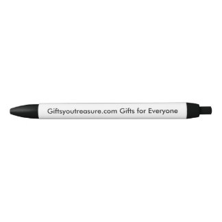 Custom Black Name Quote Company Slogan Photo Art Pen