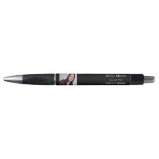Custom Black Photo Name Ink Pen