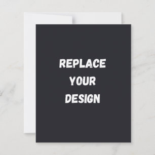 Custom black simple Design Add Photo or Text