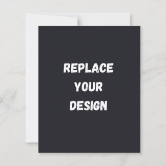 Custom black simple Design Add Photo or Text