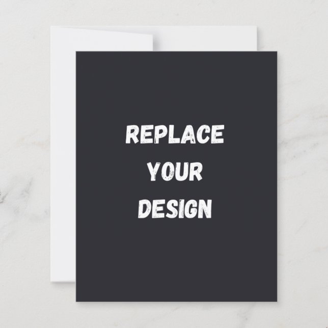 Custom black simple Design Add Photo or Text (Front)