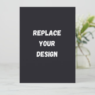 Custom black simple Design Add Photo or Text