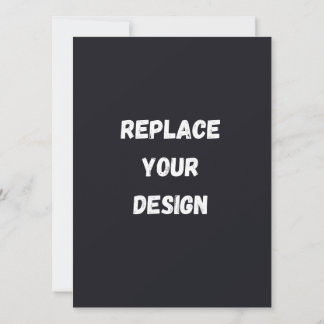 Custom black simple Design Add Photo or Text