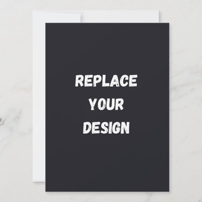 Custom black simple Design Add Photo or Text (Front)