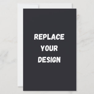 Custom black simple Design Add Photo or Text