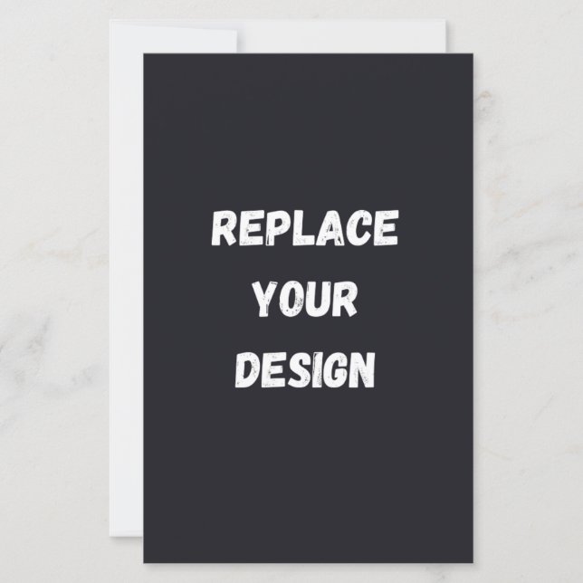 Custom black simple Design Add Photo or Text (Front)
