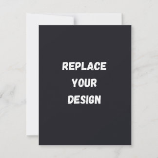 Custom black simple Design Add Photo or Text