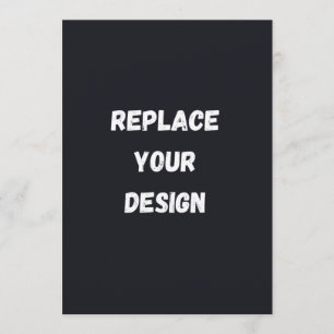 Custom black simple Design Add Photo or Text Menu