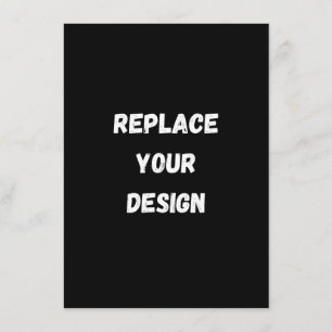 Custom black simple Design Add Photo or Text Menu