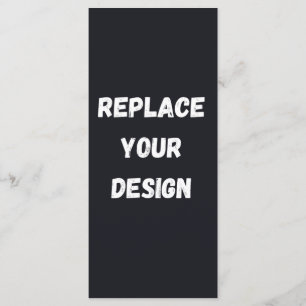 Custom black simple Design Add Photo or Text Menu