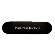 Custom Black Skateboard Custom Black Skateboard