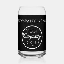 Custom Black White Add logo Here promo 