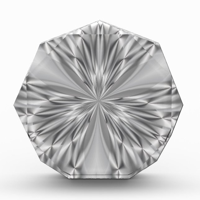 Custom Blank Crystal Look Acrylic Award (Front)