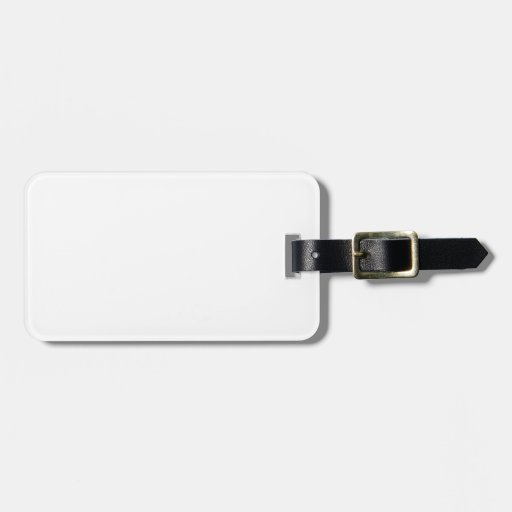 Custom Blank Luggage Tag | Zazzle