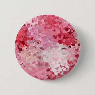 Custom Blank Template Abstract Pink Red Purple Button