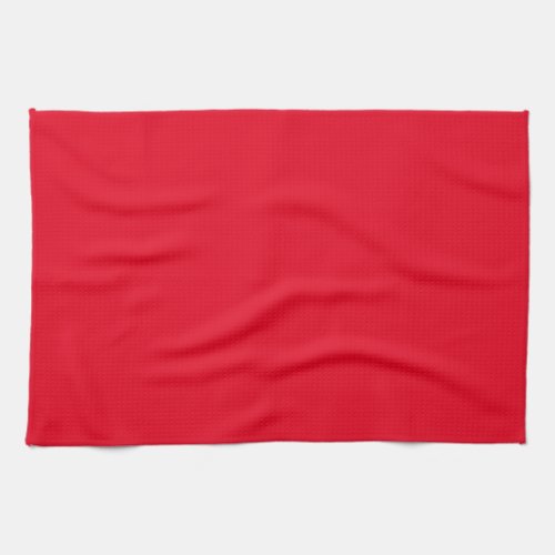 Custom Blank Template Elegant Red Create Your Own Kitchen Towel