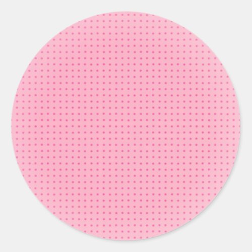 Custom Blank Trendy Blush Pink Template Classic Round Sticker