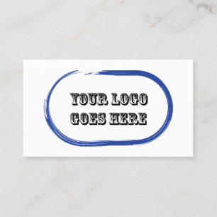 Custom Blk 5 day Logo Appointment Reminder Cards