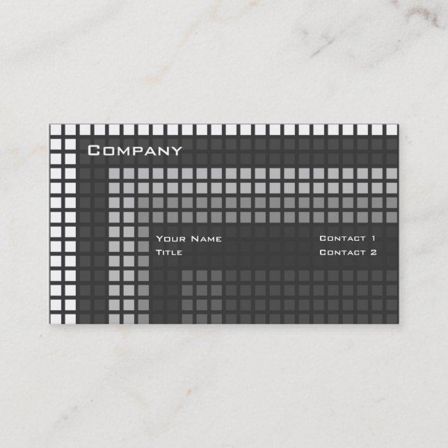 Custom Blocks Business Card (Front)