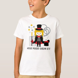 Custom Blond Girl Hocus Pocus Magic T-shirt