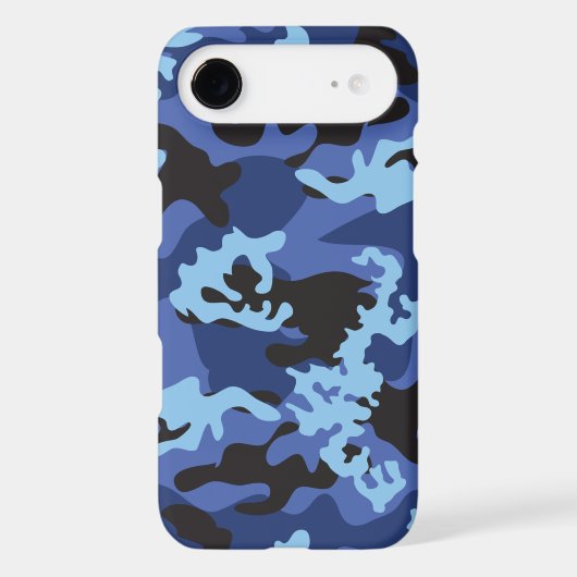 Custom Blue Camo iPod Touch Case (Back)