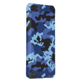 Custom Blue Camo iPod Touch Case (Back/Right)