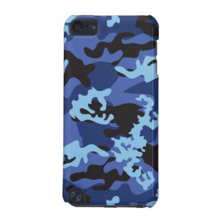 Custom Blue Camo iPod Touch Case