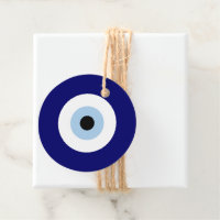 Custom Blue Evil Eye Good luck & Protection Symbol