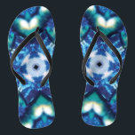 Custom blue flip flops<br><div class="desc">Here are some custom flip flops with your own image or you can use mine either way you will be styling on the beach this summer.</div>