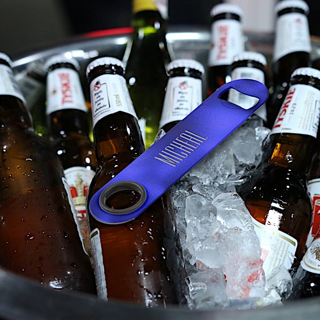 Custom Blue Foil Speed Bottle Opener (Creator Uploaded)