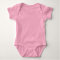 Custom blue football jersey number baby bodysuit