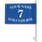 Custom Blue Golf Flag
