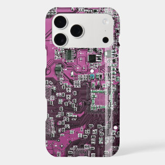 Custom Blue PCB Circuit Board for IT Pros iPhone 17 Pro Max Case