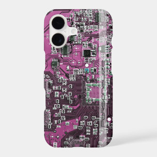 Custom Blue PCB Circuit Board for IT Pros iPhone 17 Case