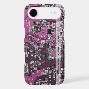 Custom Blue PCB Circuit Board for IT Pros iPhone 17 Air Case