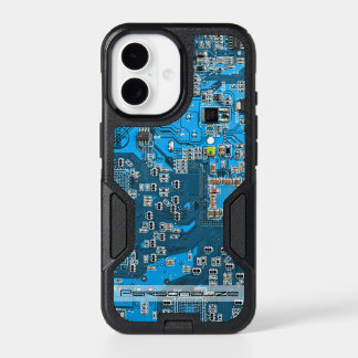 Custom Blue PCB Circuit Board for IT Pros iPhone 17 Case
