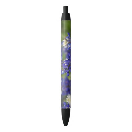 Custom Blue Spring Bluebonnet Texas State Flower Black Ink Pen