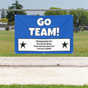 Custom Blue Team Banner