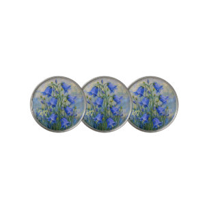 Custom Bluebells Golf Ball Marker