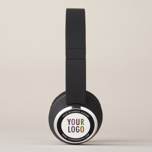 Custom Bluetooth Headphones with Your Company Logo (Left)