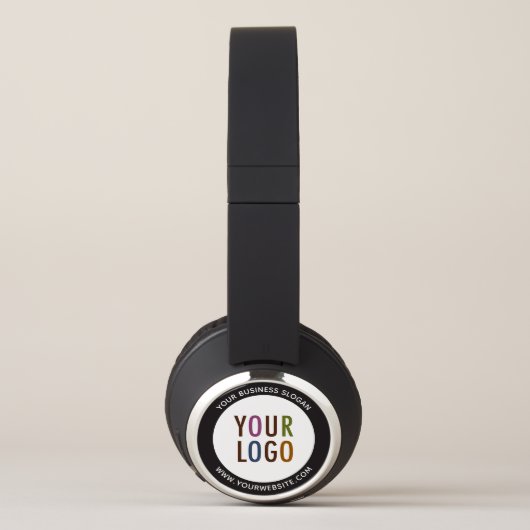 Custom Bluetooth Headphones with Your Company Logo (Right)