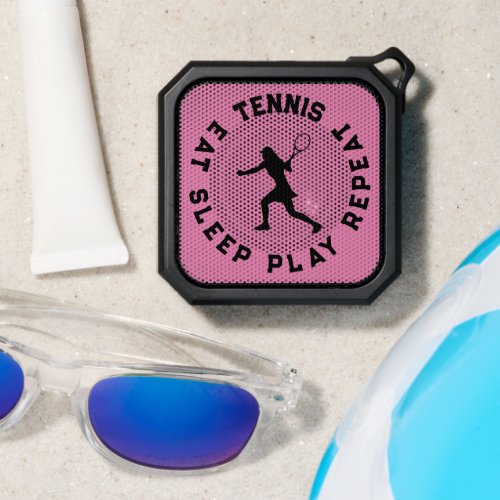 Custom Bluetooth speaker for female tennis player